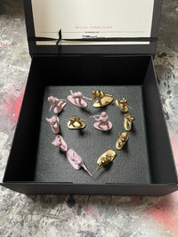 Giftbox "Friendly Fire" black / pink / gold